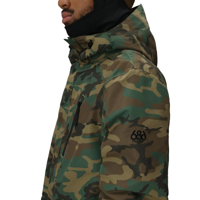 新品　OP スノーウェア ★ジャケットのみ★ Mサイズ カーキ 686（シックスエイトシックス） 25-26 686 MENS NIGHTLINE INSULATED