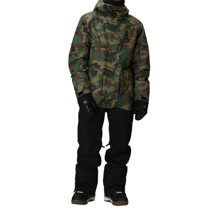 土*夜様 ACT VERSION スノーボードウェア Lサイズ カモフラージュ 686（シックスエイトシックス） 25-26 686 MENS NIGHTLINE INSULATED