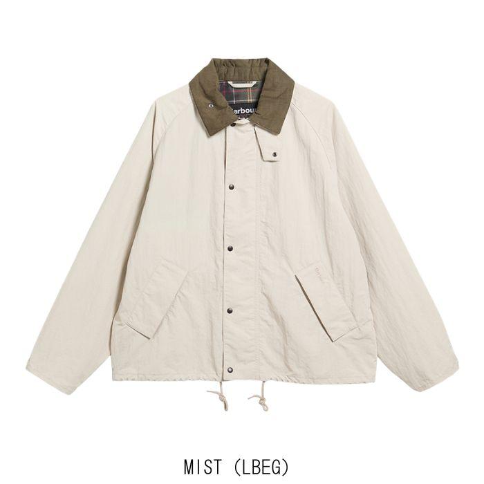 バブアーアイボリー ナイロン ジャケット Barbour（バブアー） アウター トランスポート ナイロン ジャケット