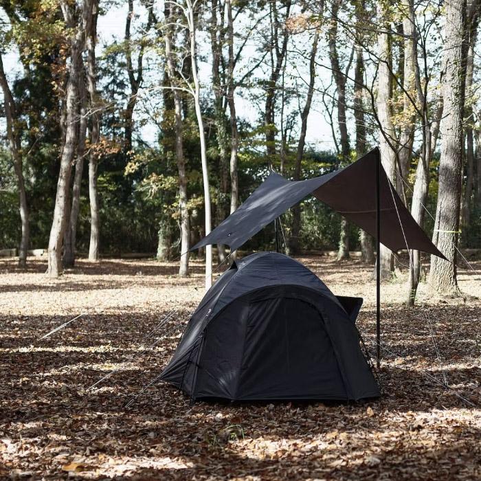 muraco（ムラコ） NORM 2P BLACK ノーム ドーム型テント 吊り下げ式