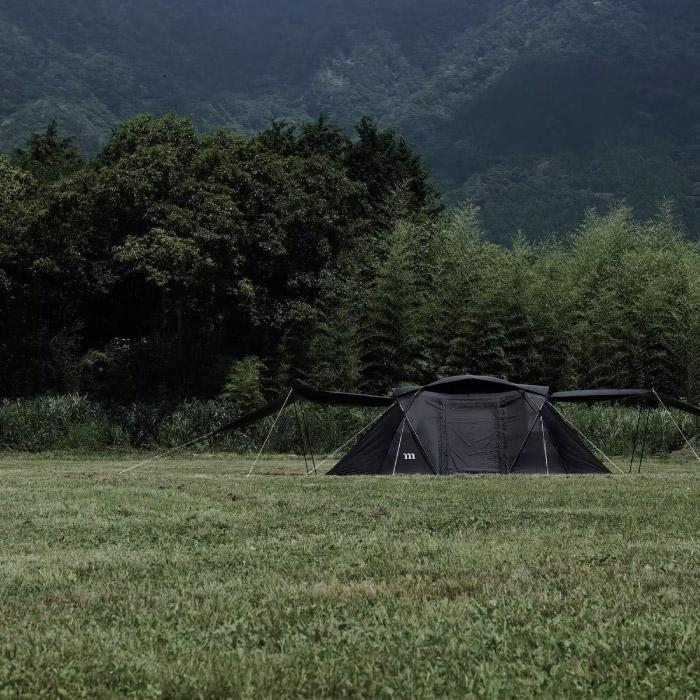 muraco（ムラコ） ZIZ TENT SHELTER BLACK 2ルームテント シェルター