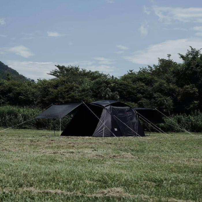 muraco（ムラコ） ZIZ TENT SHELTER BLACK 2ルームテント シェルター