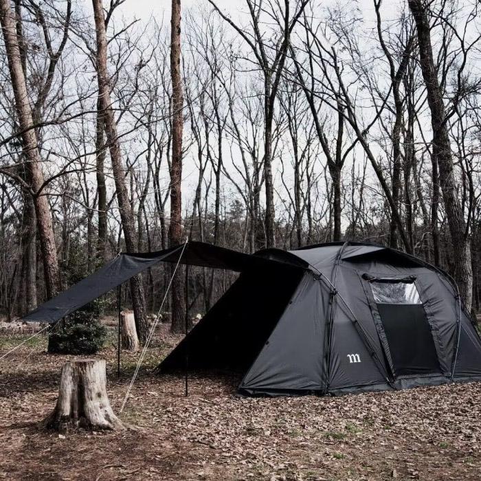 muraco（ムラコ） ZIZ TENT SHELTER BLACK 2ルームテント シェルター