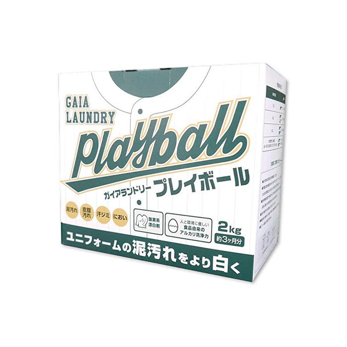 ガイアランドリー プレイボール 洗濯用合成洗剤 2 0kg 約3ヶ月分 ユニフォーム 泥汚れ 泥落とし 皮脂汚れ 汗ジミ におい つけ置き Playball 太陽スポーツ Rampjack Trip店 通販 Yahoo ショッピング
