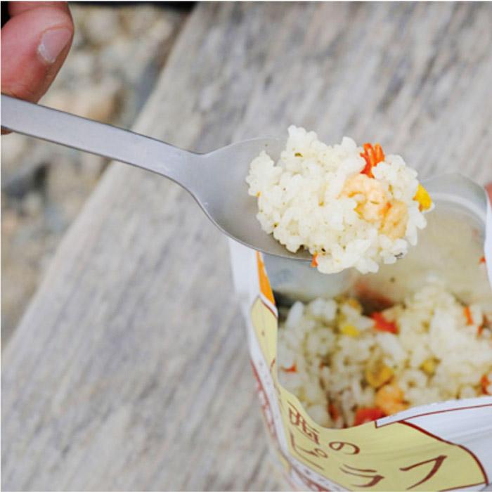snow peak（スノーピーク） スクー チタニウム カトラリー 飯炊き