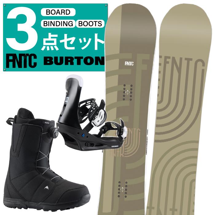 FNTC 初心者さん必見3点セット × BURTON エフエヌティーシー バートン