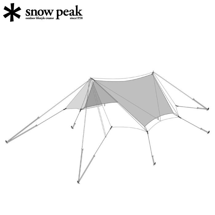 【新品・未開封】TAKIBIタープ オクタ インナールーフ TP-430-1 snow peak（スノーピーク） TAKIBIタープ オクタ インナールーフ 単体