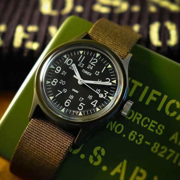 TIMEX（タイメックス） オリジナルキャンパー ブラック/グリーン 