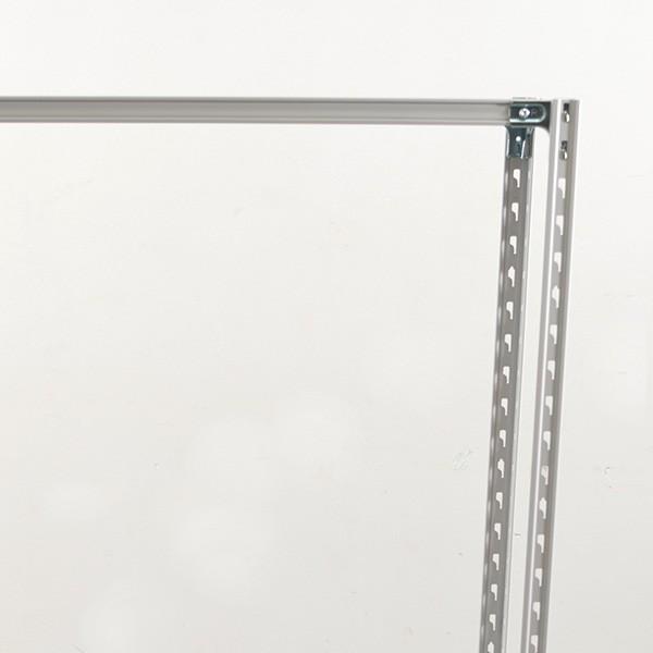 スチールラック スチール棚 業務用 収納 アングル棚 軽量棚 幅120 奥行30 高さ150 4段 150kg/段の画像