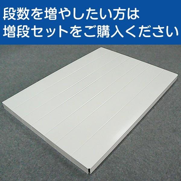 スチールラック スチール棚 業務用 収納 ボルトレス 軽中量棚 幅90 奥行30 高さ150 3段 200kg/段 単体の画像