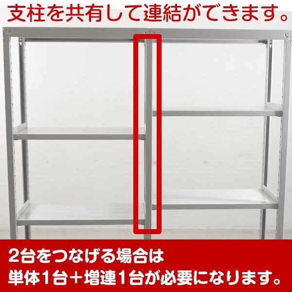 スチールラック スチール棚 業務用 収納 ボルトレス 軽中量棚 幅150