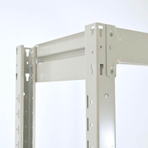 本日価格！！ スチールラック スチール棚 業務用 収納 ボルトレス 中量棚 幅180 奥行45 高さ240 5段 300kg/段 増連 YSシリーズ 【G2564720692】(15849円)