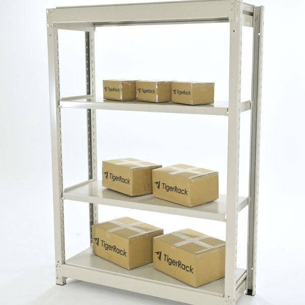 本日価格！！ スチールラック スチール棚 業務用 収納 ボルトレス 中量棚 幅180 奥行45 高さ240 5段 300kg/段 増連 YSシリーズ 【G2564720692】(15849円)