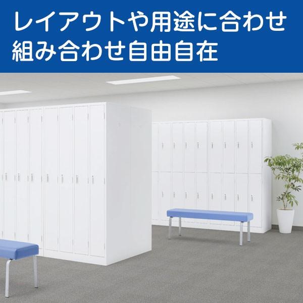 ロッカー 鍵付き AKL 2人用 AKL-W2 更衣ロッカー オフィスロッカー 