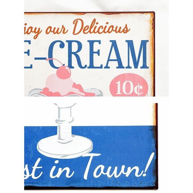 インテリア アートパネル40 アイスクリーム フルーツパフェ10c ポスター ブリキ看板 40 Ice アートパネル 太陽雑貨ren 通販 Yahoo ショッピング
