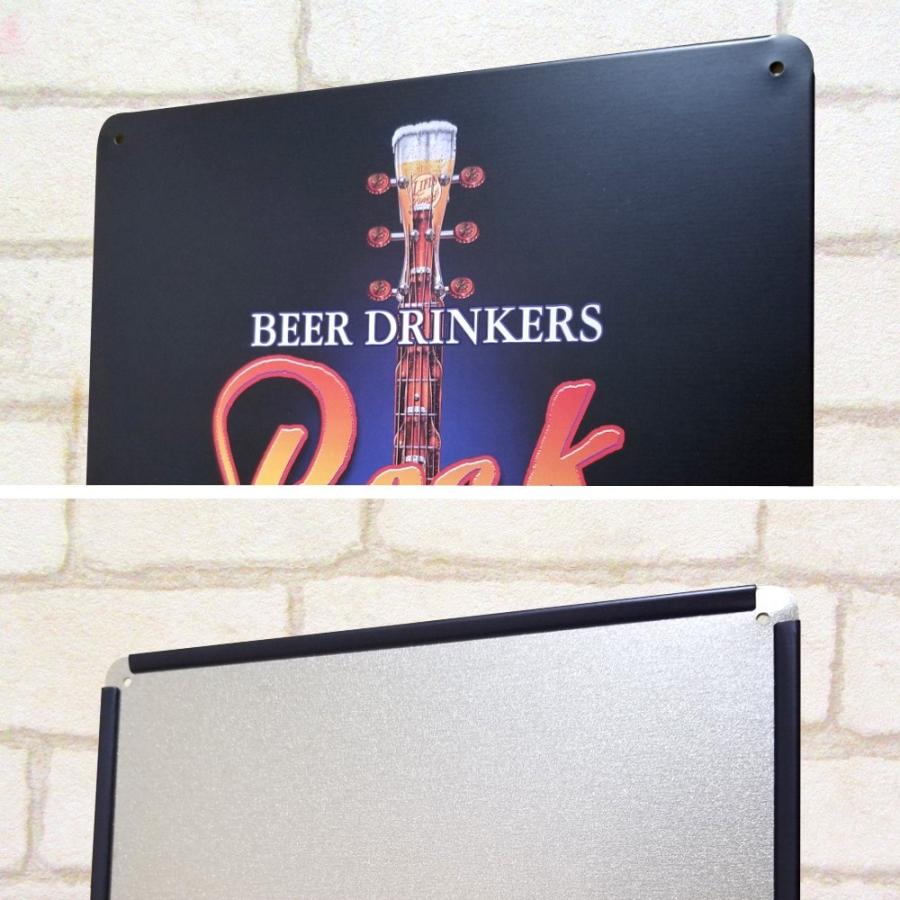 ブリキ看板 ビール エレキギター ポスター Rock ロック 音楽 Bar お酒 金属アートパネル イラスト 絵画 壁掛け ライブハウス アメリカン雑貨 おしゃれ Beergu アートパネル 太陽雑貨ren 通販 Yahoo ショッピング