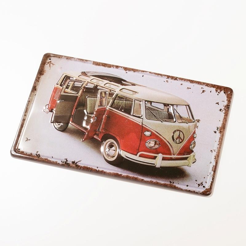 ブリキ看板e ワーゲンバス 赤色 Oy ポスター 絵 壁掛け 金属アートパネル イラスト 絵画 オーナメント アメリカン雑貨 プレート モダン E Bus Re Oy アートパネル 太陽雑貨ren 通販 Yahoo ショッピング