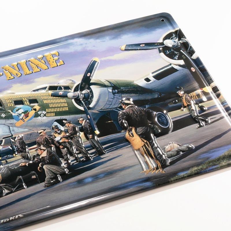 ブリキ看板e B 17g 米軍 戦闘機 ポスター 絵 壁掛け 金属アートパネル イラスト 絵画 オーナメント アメリカン雑貨 プレート モダン B 17g アメリカ陸軍航空軍 E Pla Nn アートパネル 太陽雑貨ren 通販 Yahoo ショッピング
