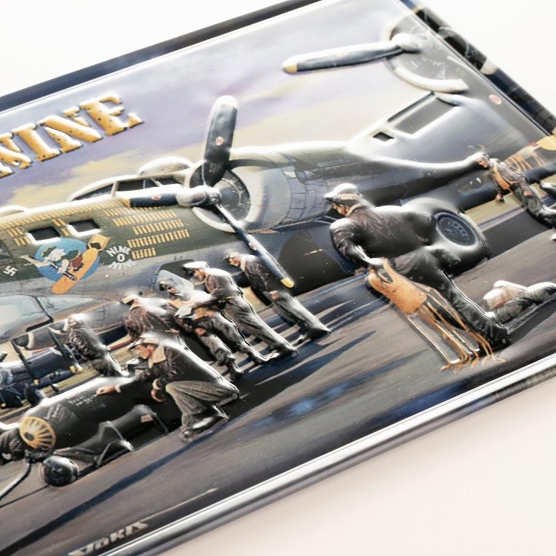 ブリキ看板e B 17g 米軍 戦闘機 ポスター 絵 壁掛け 金属アートパネル イラスト 絵画 オーナメント アメリカン雑貨 プレート モダン B 17g アメリカ陸軍航空軍 E Pla Nn アートパネル 太陽雑貨ren 通販 Yahoo ショッピング