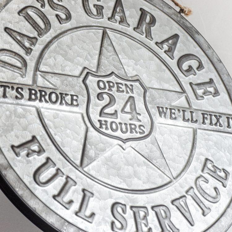 ガレージ メタル看板he40e ポスター インテリア Dad S 車庫 パーキング プレート 1e Gara アートパネル 太陽雑貨ren 通販 Yahoo ショッピング