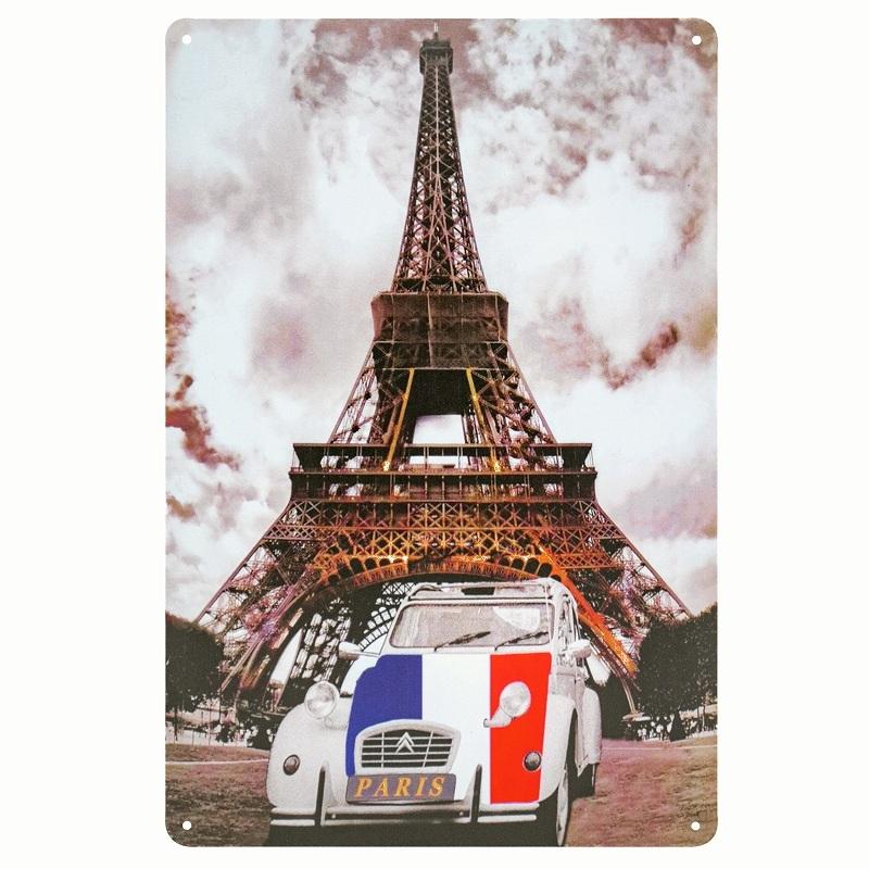 ブリキ看板 エッフェル塔 Ks ポスター シトロエン パリ フランス 雑貨 Effeko アートパネル 太陽雑貨ren 通販 Yahoo ショッピング