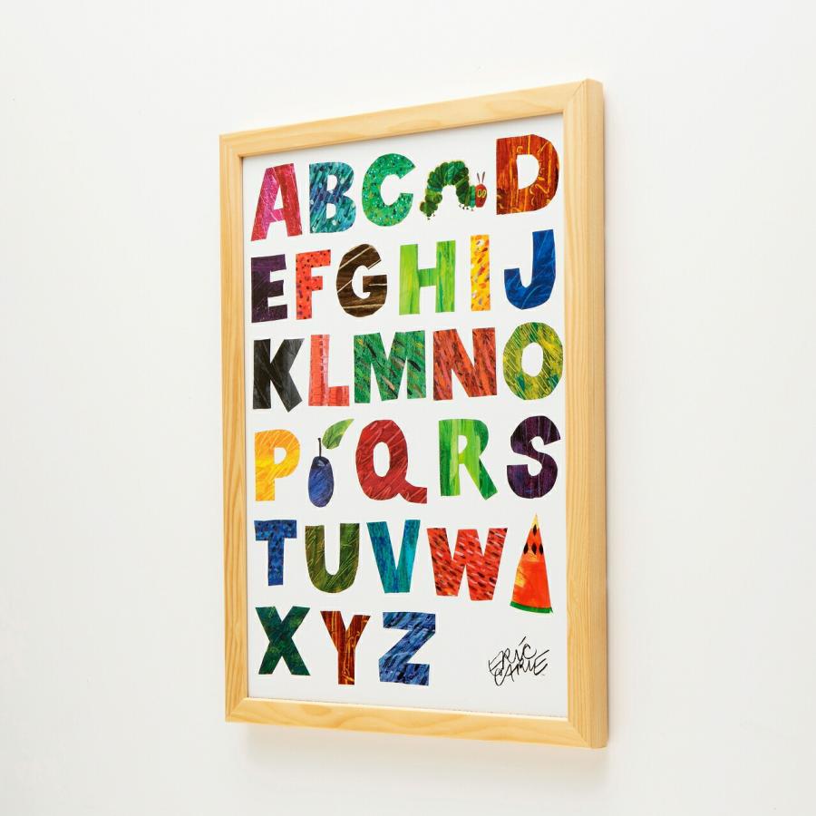 ★最終価格！エリック カール　はらぺこあおむし　ポスター　額装品　3点セット ☆最終価格！エリック カール はらぺこあおむし ポスター 額装品