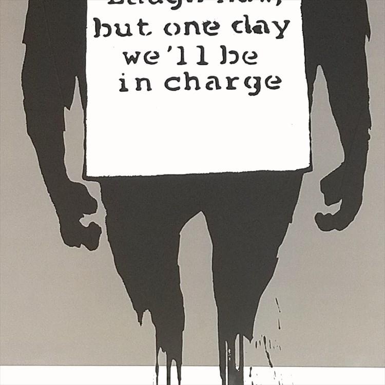 正規ライセンス バンクシー アートパネル アートフレーム 絵 猿