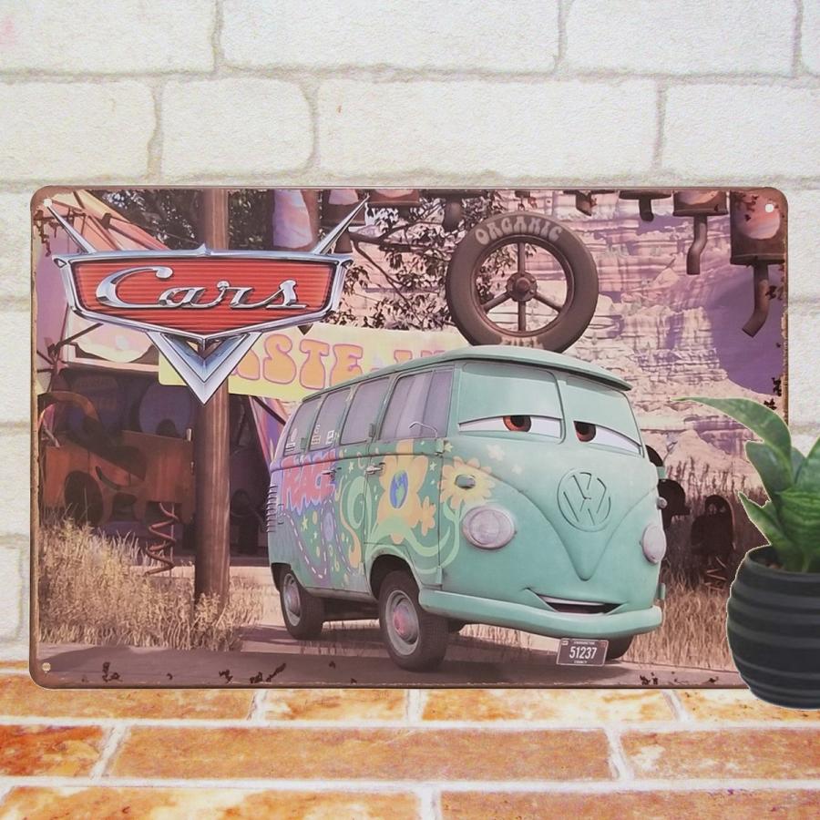 カーズ フィルモア ピクサー 映画ポスター グッズ ブリキ看板 絵 ワーゲンバス Firumoa アートパネル 太陽雑貨ren 通販 Yahoo ショッピング