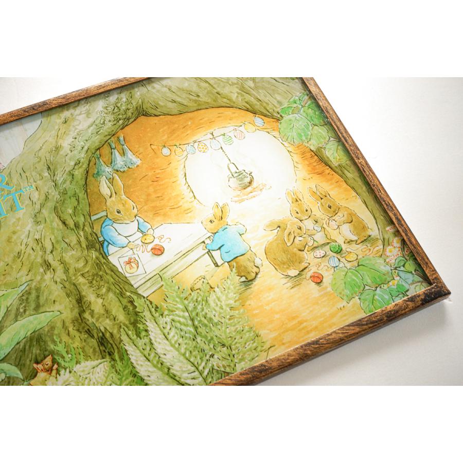 ピーターラビット グッズ ガラスアートピクチャー 正規品 うさぎ 木の洞穴で裁縫 インテリア雑貨 ポスター アートフレーム 絵画 G30 Pr Ok アートパネル 太陽雑貨ren 通販 Yahoo ショッピング