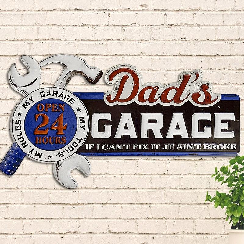 Garage（ガラージ） ブリキ看板 アメリカン雑貨 ガレージ ポスター