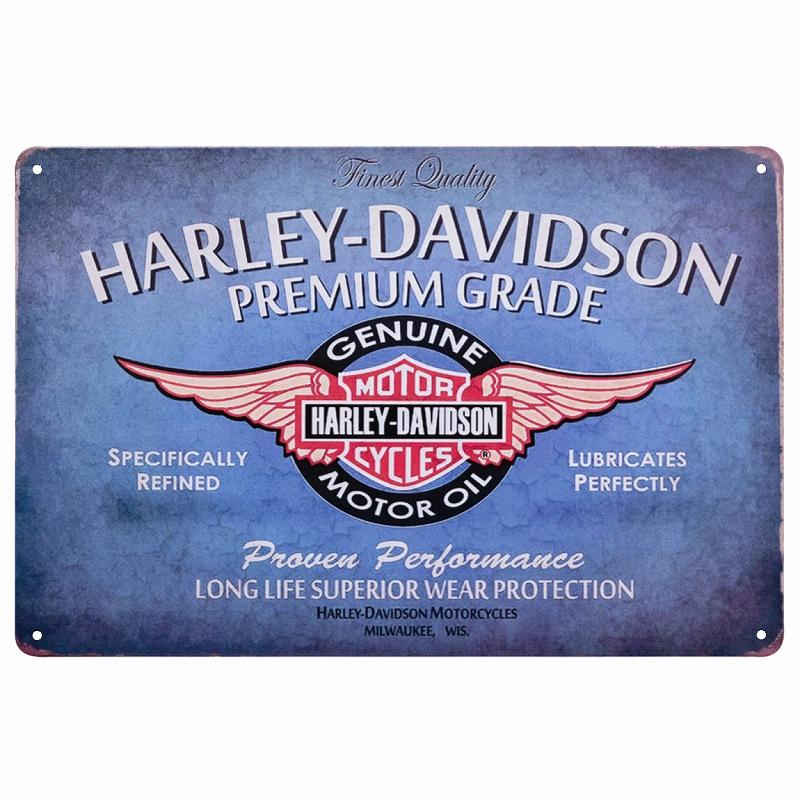 バイク　アートパネル　ブリキ　スチール　絵　アート　壁掛け　フレーム　アメリカン 楽天市場】｢HARLEY-DAVIDSON Ver.4｣大型ブリキバイク＆配管
