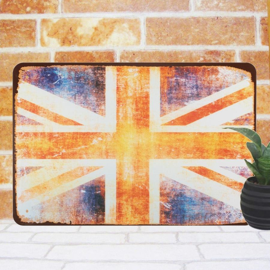 ユニオンジャック ブリキ看板 イギリス国旗 ポスター ビンテージ風 Igiyu アートパネル 太陽雑貨ren 通販 Yahoo ショッピング