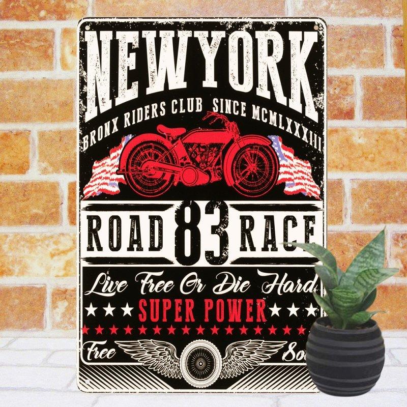 ブリキ看板k バイク ニューヨーク ポスター 絵 壁掛け 金属アートパネル イラスト 絵画 オーナメント アメリカン雑貨 プレート モダン K Bik Ny アートパネル 太陽雑貨ren 通販 Yahoo ショッピング