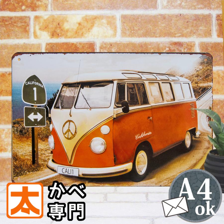 ワーゲンバス 海辺 ブリキ看板 赤色1v ポスター グッズ フォルクスワーゲン Vw 夏 ビーチ サーフ系 サーフィン ハワイアン 自動車 アメリカン雑貨 K Bus R1v アートパネル 太陽雑貨ren 通販 Yahoo ショッピング