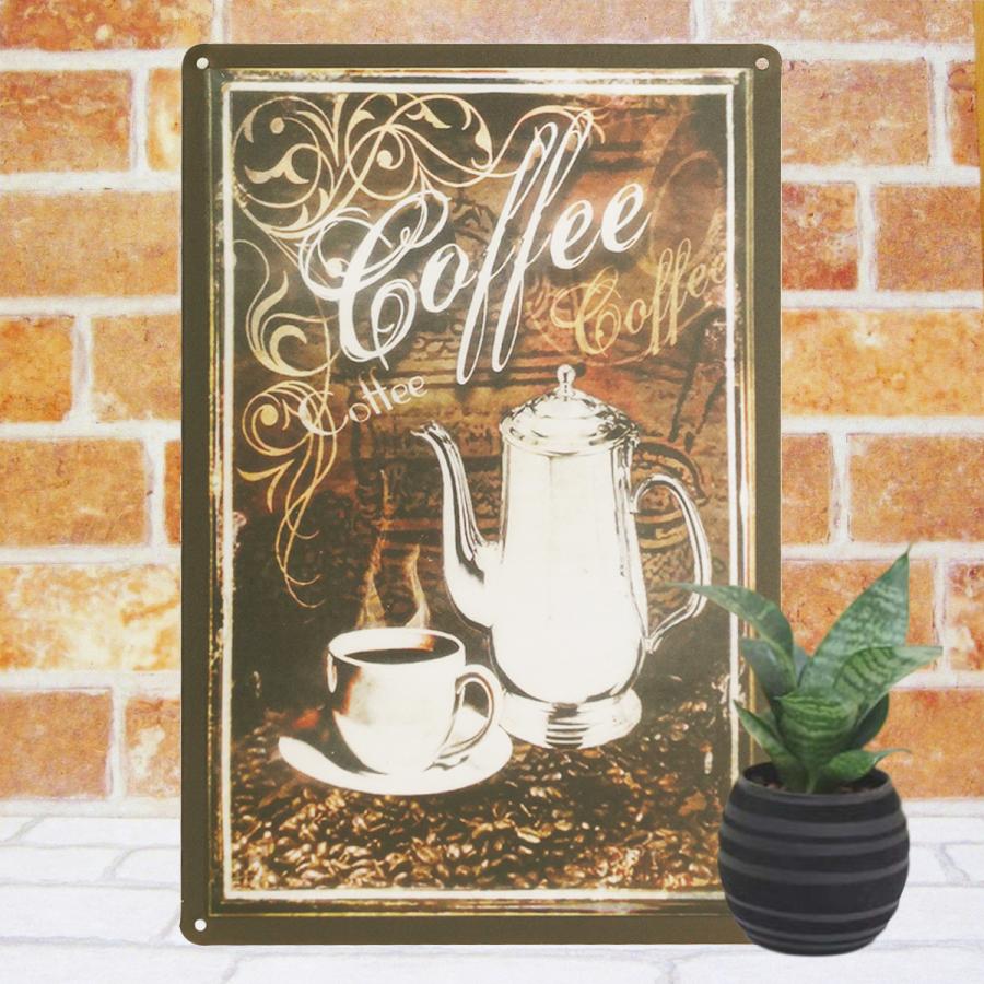 アメリカン雑貨 インテリア ブリキ看板k コーヒー Cof ポスター カフェ 喫茶店 Cafe プレート 壁掛け 壁紙 グッズ 小物 アンティーク調 K Coff Cof アートパネル 太陽雑貨ren 通販 Yahoo ショッピング