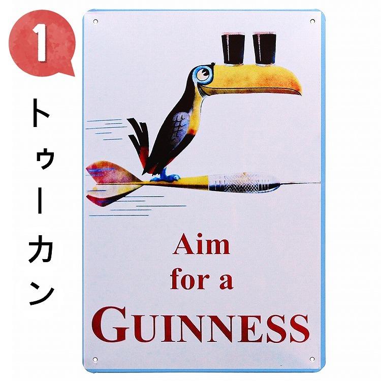 ブリキ看板 k ギネスビール m1 お酒 ポスター インテリア バー