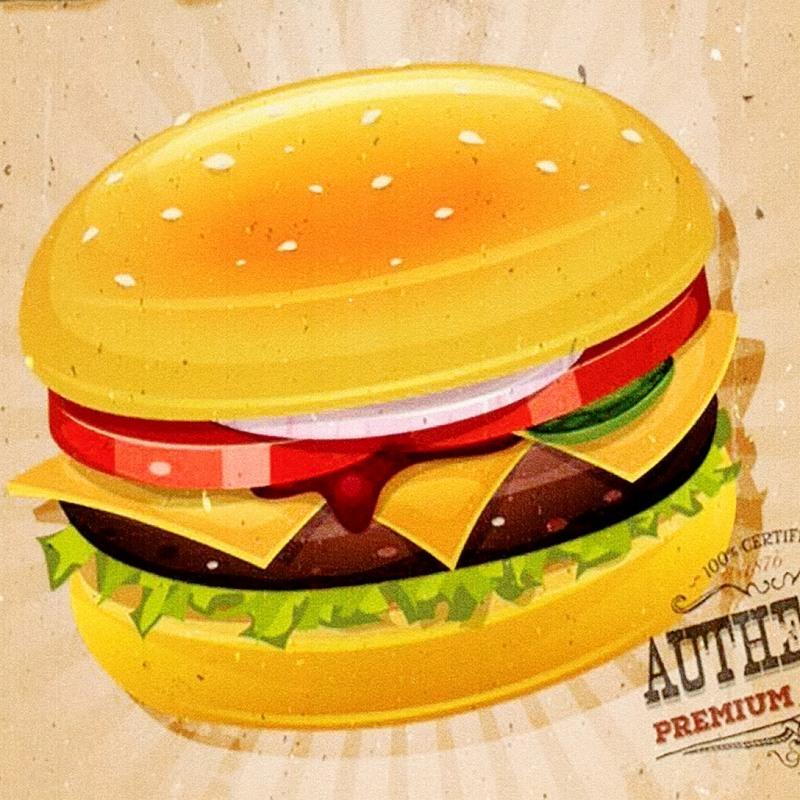 ブリキ看板k ハンバーガー カフェ ポスター 金属アートパネル イラスト 絵画 壁掛け インテリア雑貨 オーナメント アメリカン雑貨 プレート おしゃれ モダン cm 30cm メール便 ブリキ看板 アート 太陽雑貨ren ブリキ看板 ハンバーガー アメリカ雑貨 おしゃれ お店