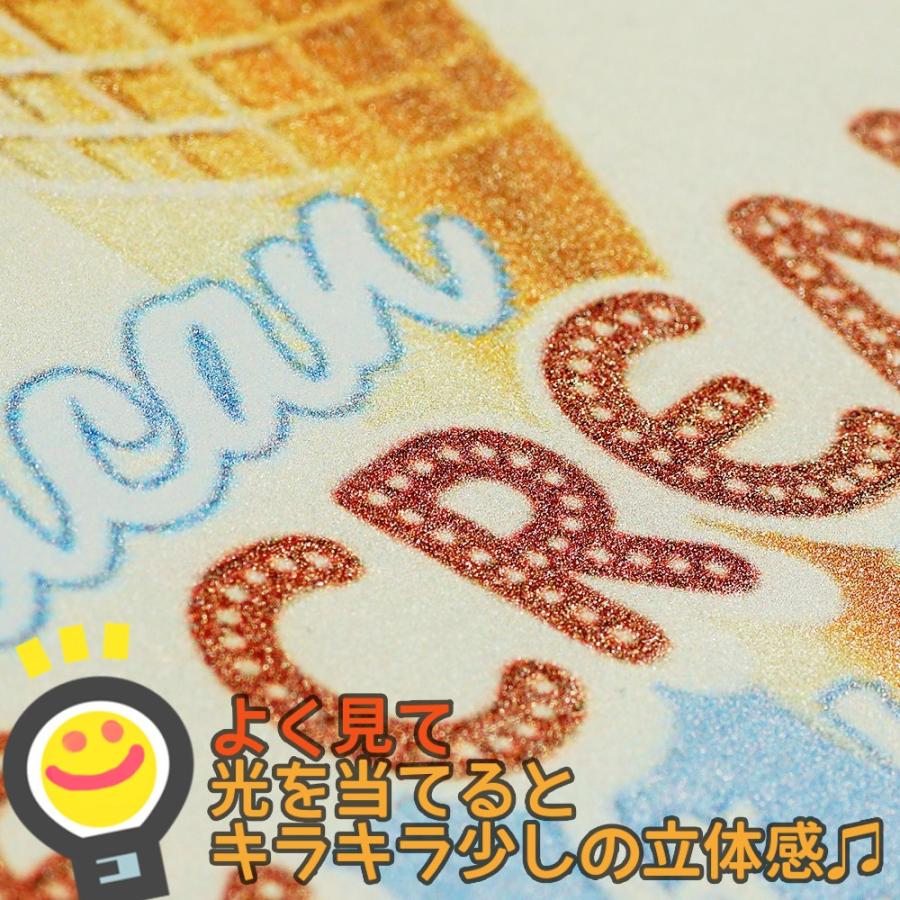 ブリキ看板 ソフトクリーム ポスター 絵 壁掛けアートパネル スイーツ