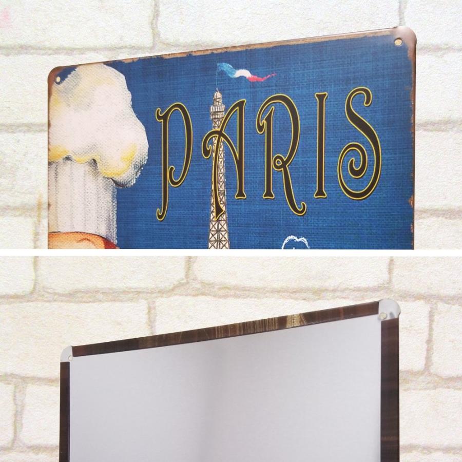 ブリキ看板 1000種類 カフェ De パリ ポスター Kafepa アートパネル 太陽雑貨ren 通販 Yahoo ショッピング