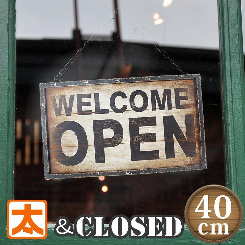 オープンクローズ看板 m40 OPEN CLOSED 両面サインボード サイン オープンクローズ看板 m40 OPEN CLOSED 両面サインボード サイン