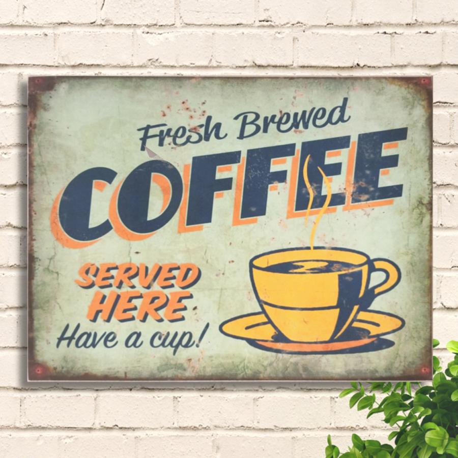 豪華な カフェ風 ポスター 木製看板40 コーヒー 251 雑貨 純喫茶店 サインボード サインプレート 絵画 イラスト おしゃれ かわいい 黄緑色 グリーン Supplystudies Com