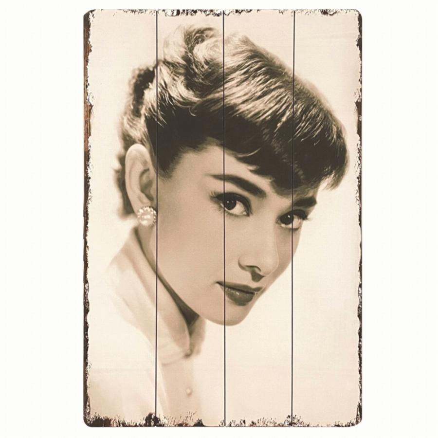 アートパネル オードリーヘップバーン45 ポスター 木製看板60 インテリア 海外 映画女優 女性 外国人 絵画 アートフレーム 白黒 セピア色 大きい 特大 おしゃれ M60 Aud 45 アートパネル 太陽雑貨ren 通販 Yahoo ショッピング