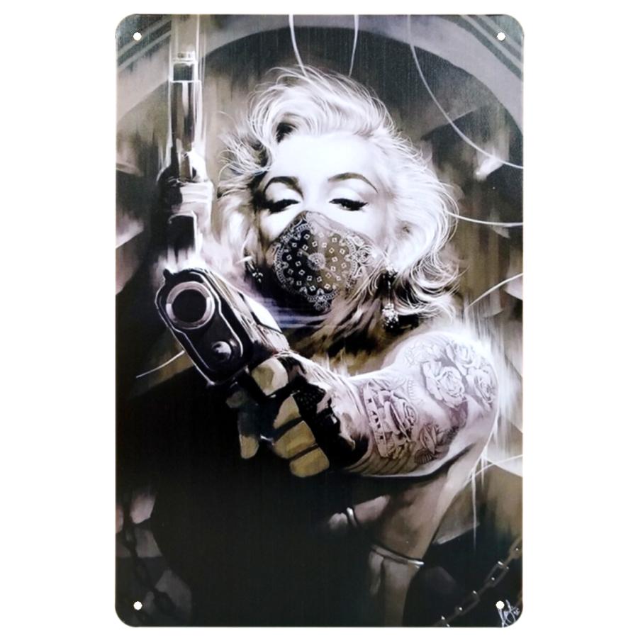 ポイント10倍○ セクシーガール ブリキ看板 アメリカン セクシーガール