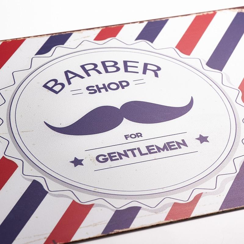 バーバーインテリア ブリキ看板s Barber ヒゲ 髭 ポスター バーバースタイル 理容院 美容院 散髪屋 サインボード サインプレート アメリカン雑貨 店舗用 S Hg アートパネル 太陽雑貨ren 通販 Yahoo ショッピング