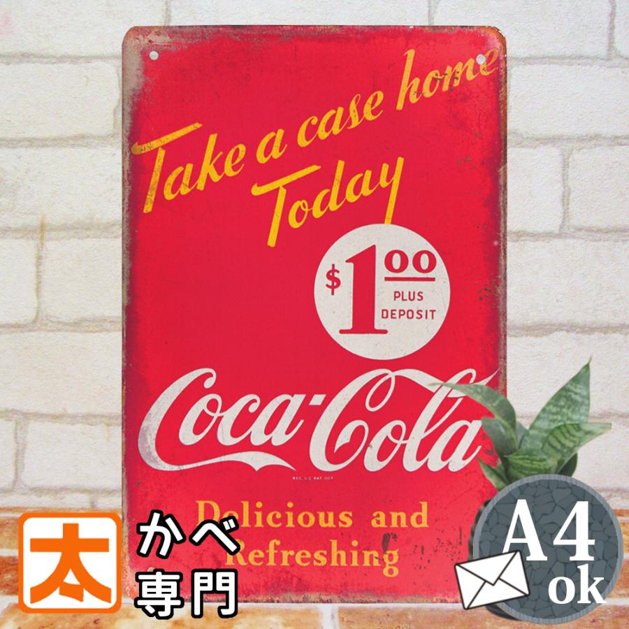 コカコーラ グッズ ポスター ブリキ看板s コカ コーラ 1 インテリア 雑貨 サインボード サインプレート 絵画 イラスト 壁掛け 赤色 レッド アメリカン雑貨 S Coca1 アートパネル 太陽雑貨ren 通販 Yahoo ショッピング