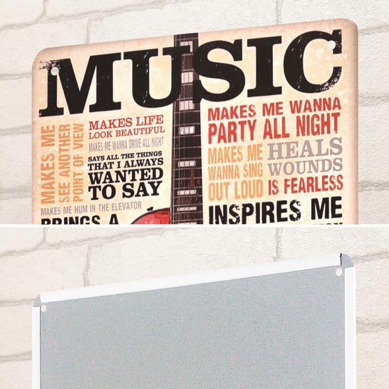 ブリキ看板s ギター ギブソン レスポール 音楽 Music ポスター 金属アートパネル イラスト 絵画 音楽 ロック セミアコ 壁掛け アメリカン雑貨 おしゃれ S Guit Mu アートパネル 太陽雑貨ren 通販 Yahoo ショッピング