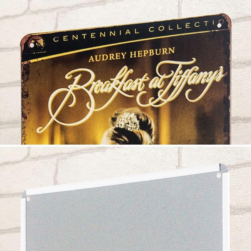 オードリーヘップバーン ポスター アートパネル ブリキ看板