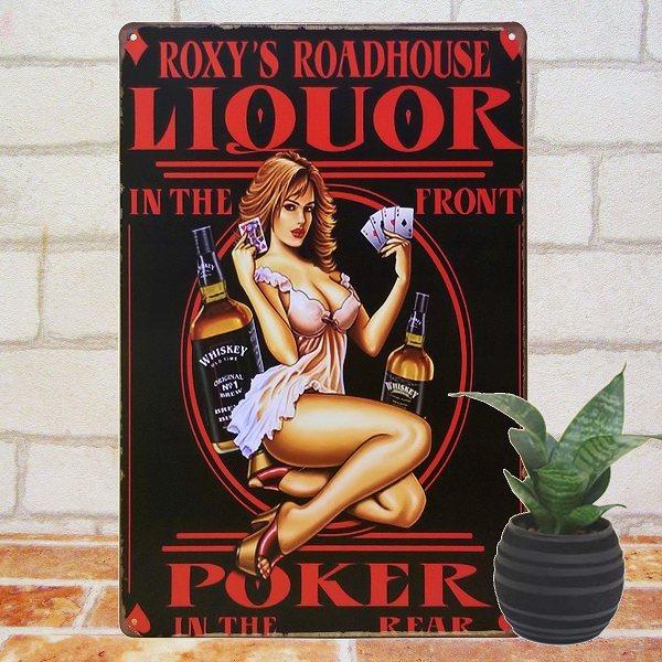 ブリキ看板 ウイスキー ポーカー カジノガール ポスター 絵 壁掛け 金属アートパネル Bar バー お酒 ラスベガス イラスト アメリカン雑貨 プレート モダン Wispo アートパネル 太陽雑貨ren 通販 Yahoo ショッピング