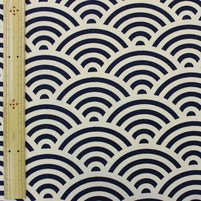 日本伝統文様 青海波文様 白 6753 3a 布の但馬屋ヤフー店 通販 Yahoo ショッピング