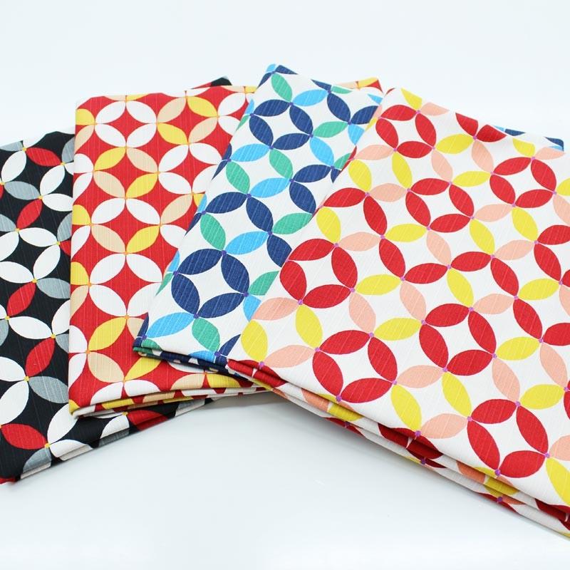 和柄 モダン七宝文様 全５色 １１０ｃｍ幅 １０ｃｍ単位 切り売り 布地 和柄 生地 Rs1 4 布の但馬屋ヤフー店 通販 Yahoo ショッピング